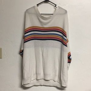 American Eagle Striped pullover sweater